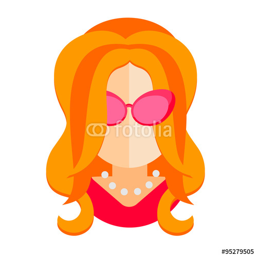 Blonde Woman Icon