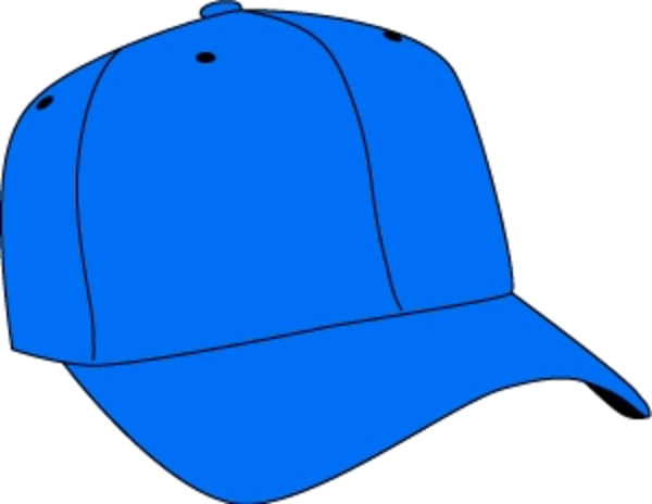 Blue Baseball Cap Clip Art