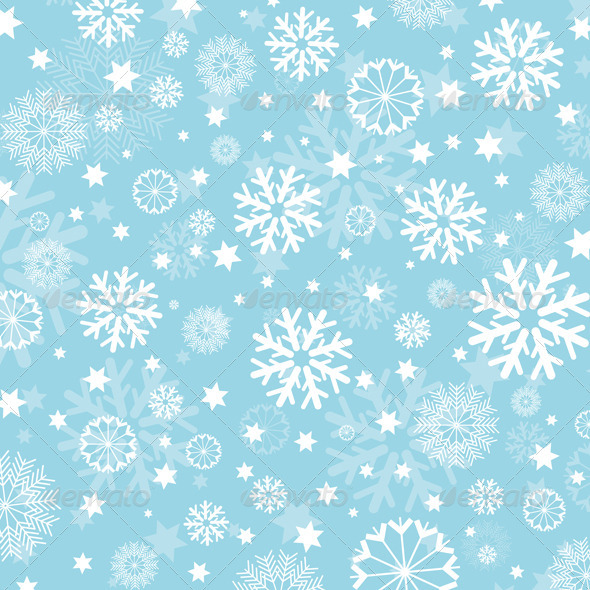Blue Snowflake Background High Resolution