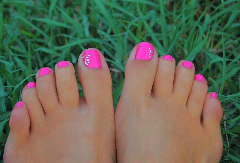 Bright Color Pedicure Nail Designs Bright Color Pedicure Nail Designs