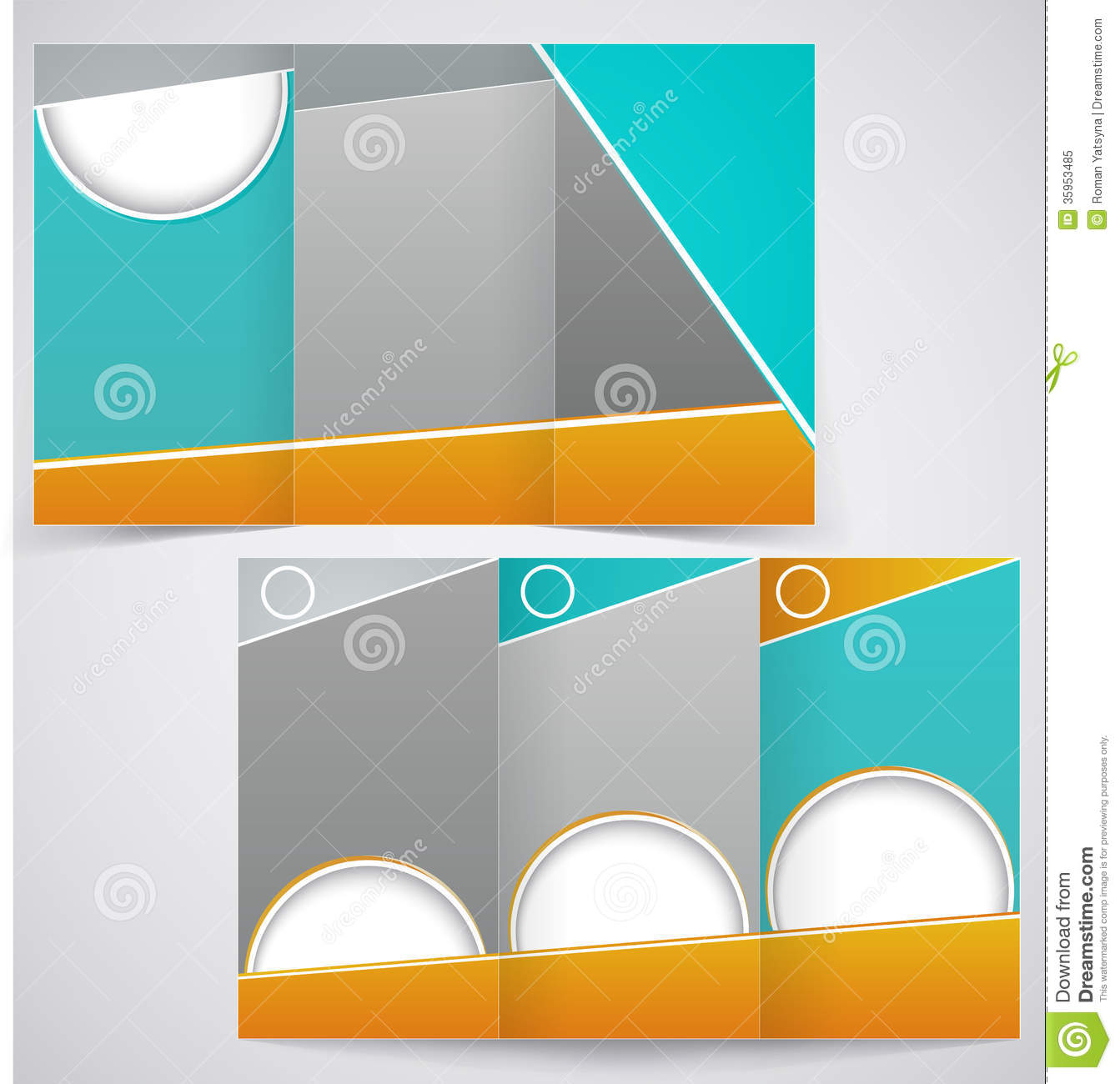 Brochure Layout Design Template Vector