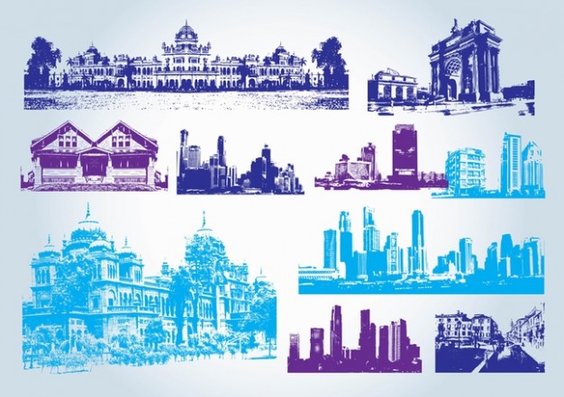 19 Free Vector Clip Art Buildings Images