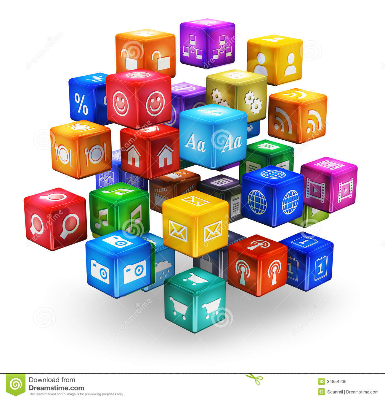 12 Enterprise Applications Icon Images