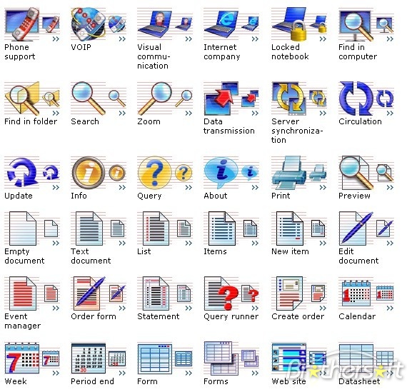 Business Software Icons Download
