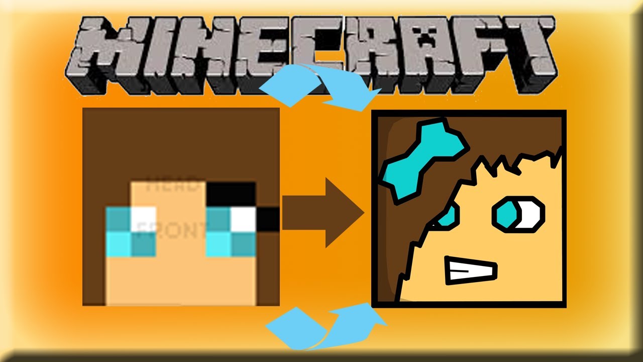 Cartoon Minecraft Skin Template