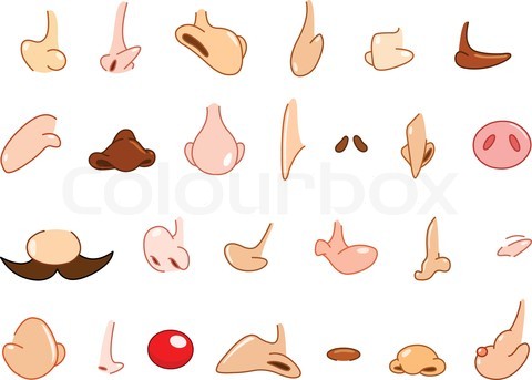 11 Cartoon Nose Vector Images