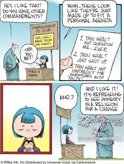 Cartoon Religious Conversion