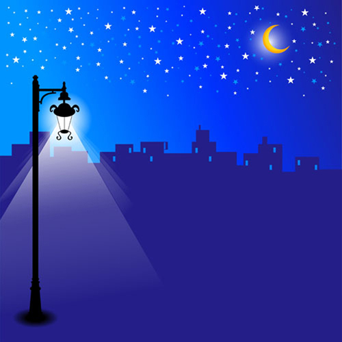 Cartoon Street Light Lamp