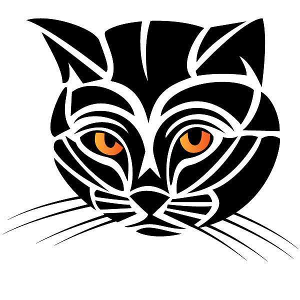 Cat Head Clip Art