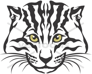 Cat Head Vector Clip Art Cat Head Vector Clip Art