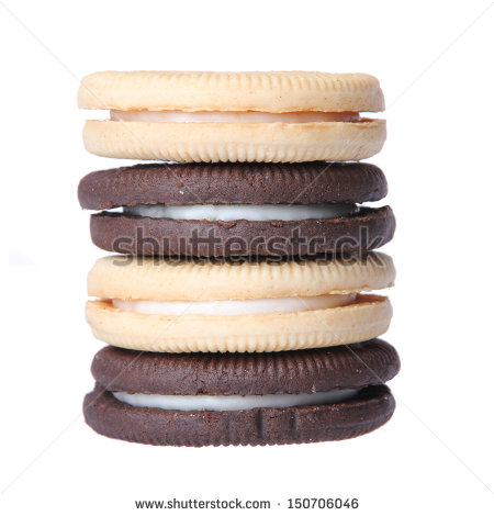 Chocolate and Vanilla Oreo Cookies Chocolate and Vanilla Oreo Cookies