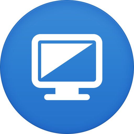 Circle Computer Icon Circle Computer Icon