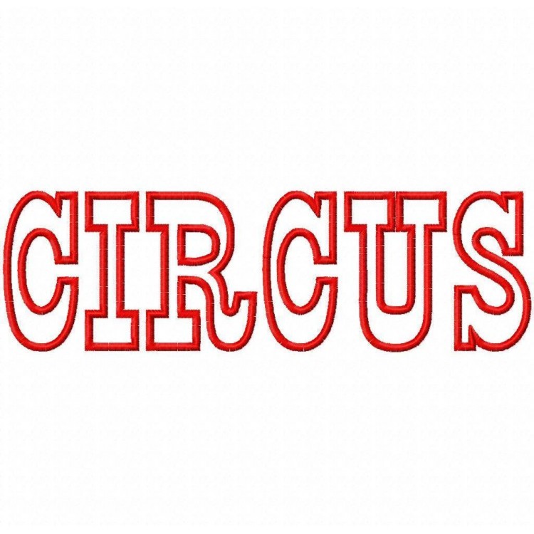 Circus Applique Font