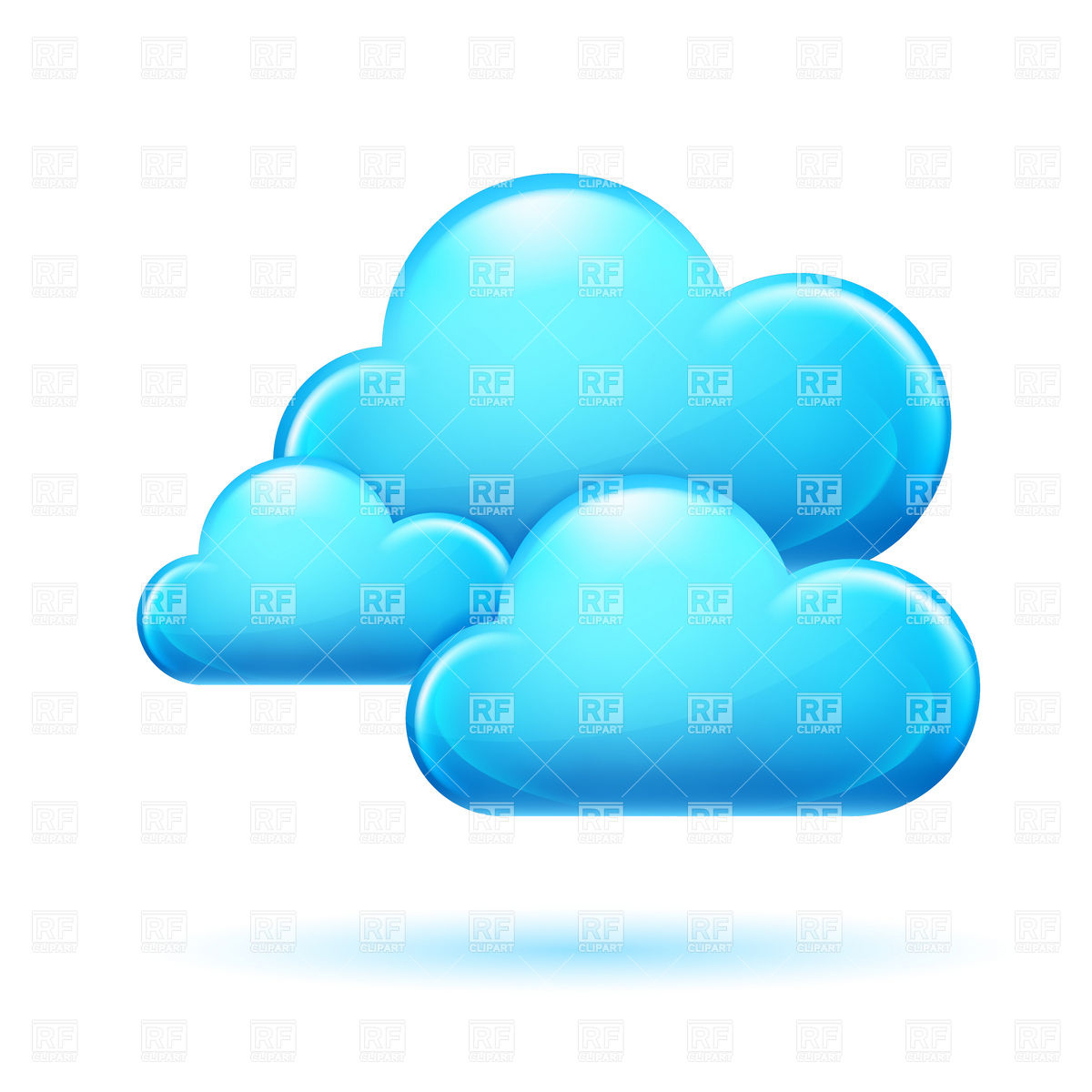 Cloud Vector Clip Art Free