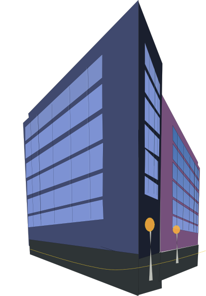 Commercial Office Building Clip Art