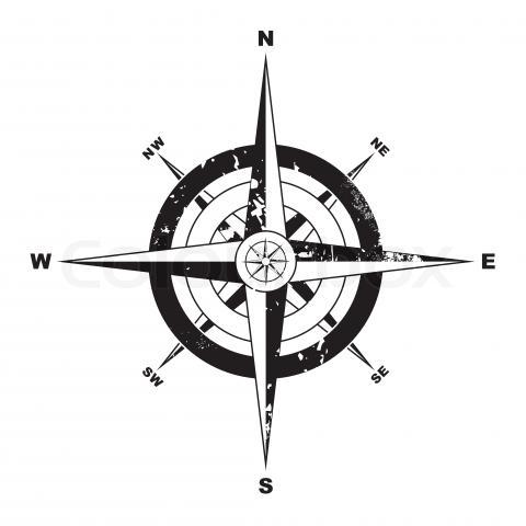 Compass North Symbol Compass North Symbol
