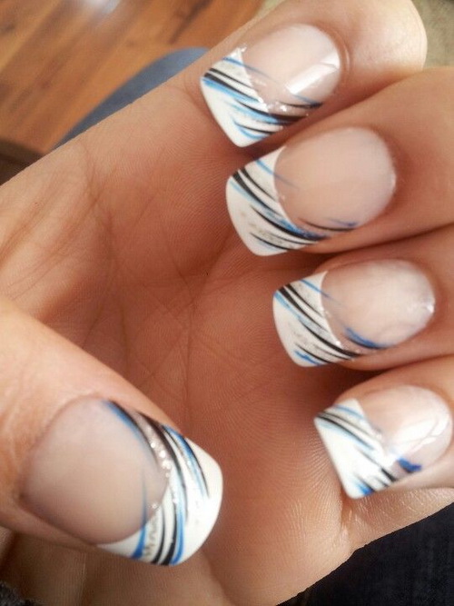 Cool French Nail Designs Cool French Nail Designs
