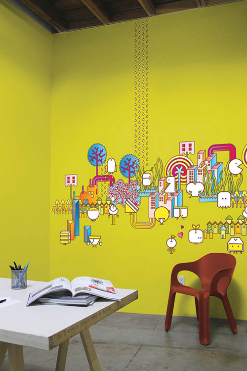 Cool Wall Graphics Design