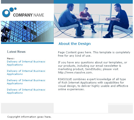 Corporate Website Design Templates