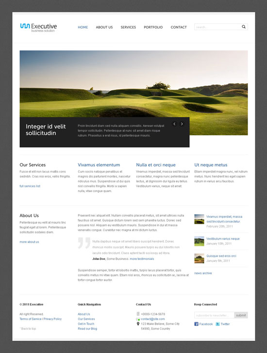 Corporate Website Template Corporate Website Template