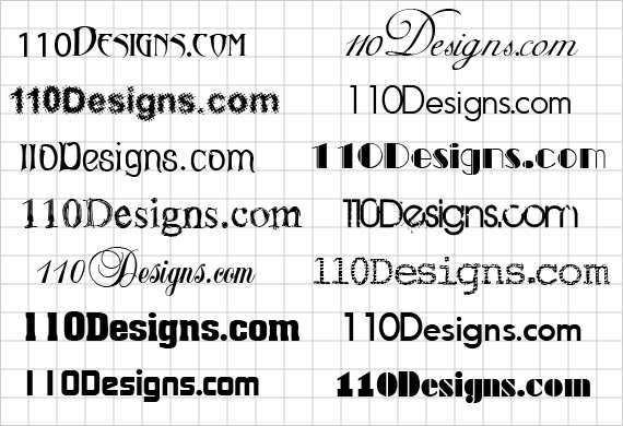 Creative Fonts for Logo Design