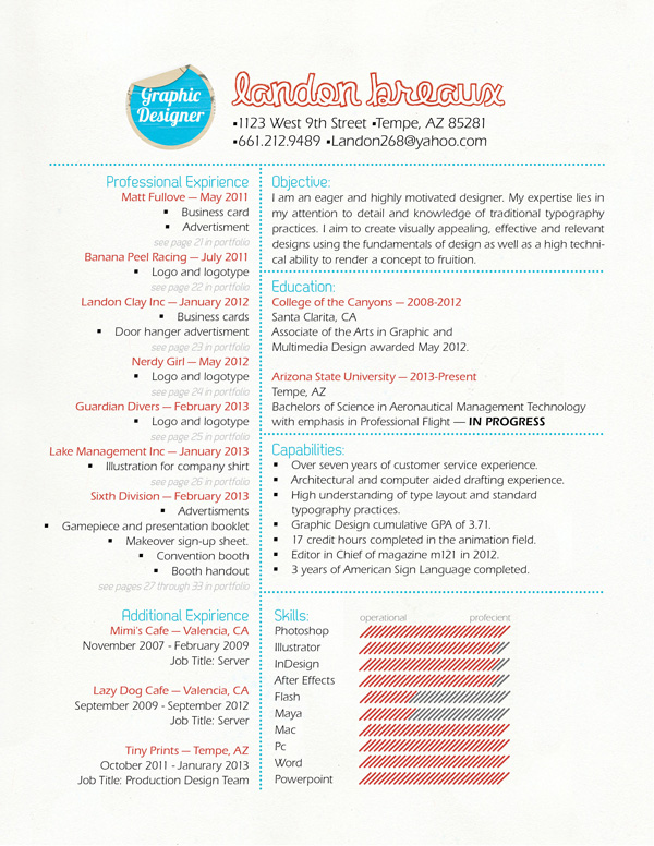 Creative Resume Design