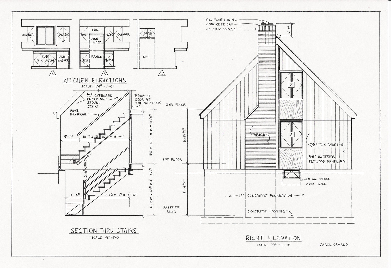 Cross Section Architectural Drawings Cross Section Architectural Drawings