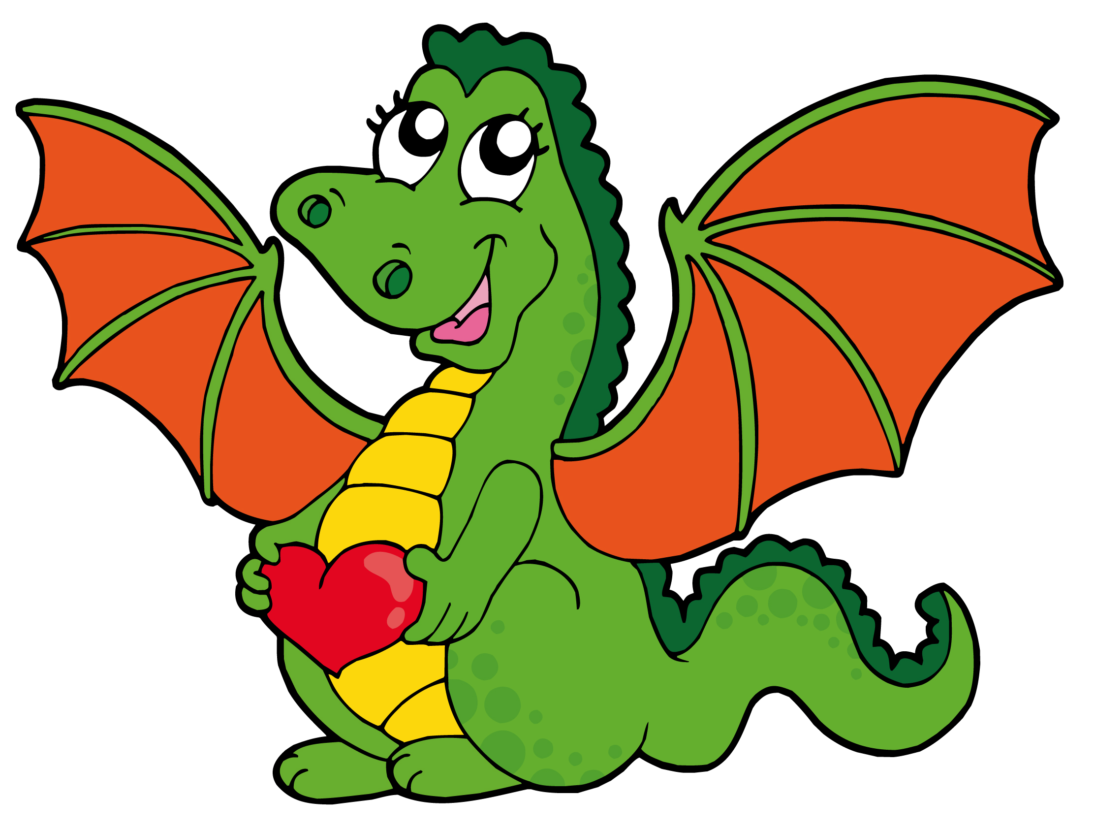 Cute Cartoon Dragon