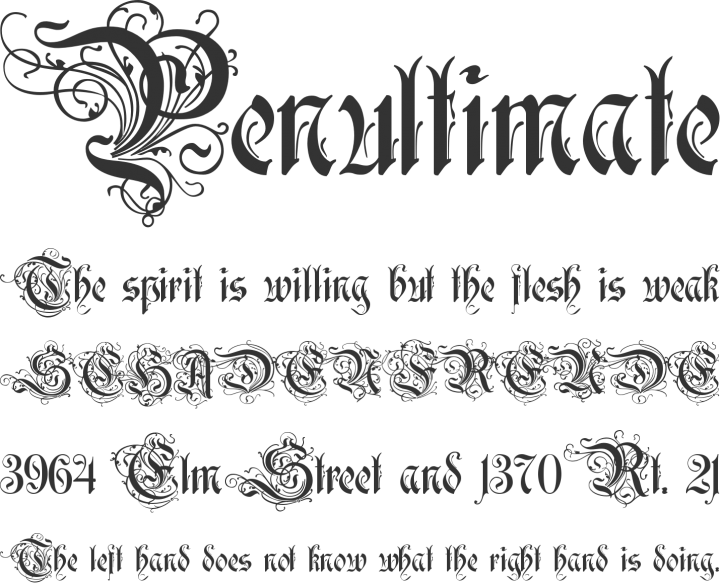 Decorative Fonts