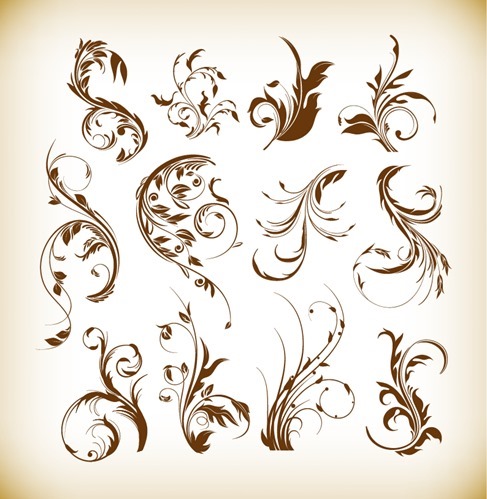 Decorative Swirl Vector Graphics