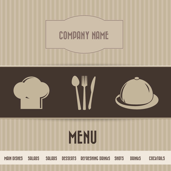 Download Vector Menu Restaurant