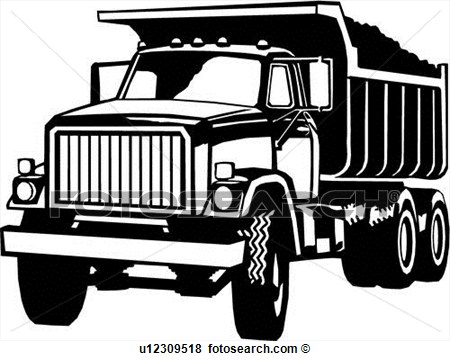 Dump Truck Clip Art Black and White Dump Truck Clip Art Black and White