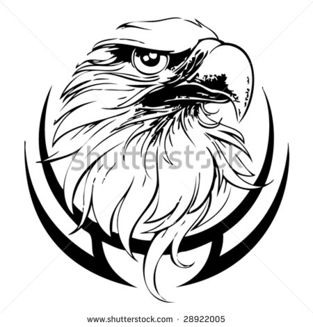 Eagle Head Vector Art