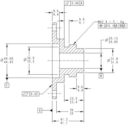 Engineering Tolerance Symbols Drawing