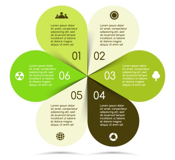 Flower Free Infographic Template Flower Free Infographic Template