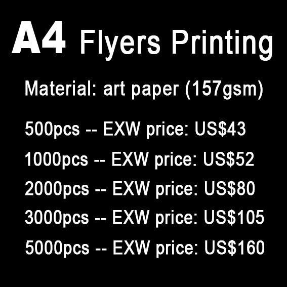 Flyer Printing Paper