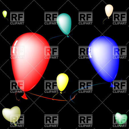 Free Balloon Black Backgrounds