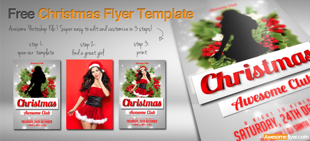 Free Christmas Flyer Design Templates