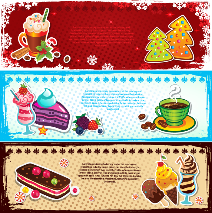 Free Christmas Vector Banners