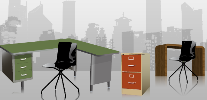 Free Graphic Clip Art Office Furniture