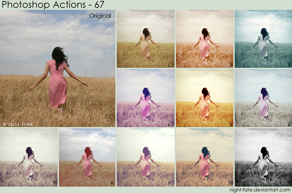 Free Photoshop Actions