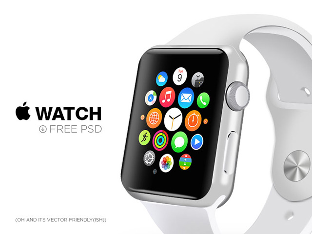 Free Psd Apple Watch Free Psd Apple Watch