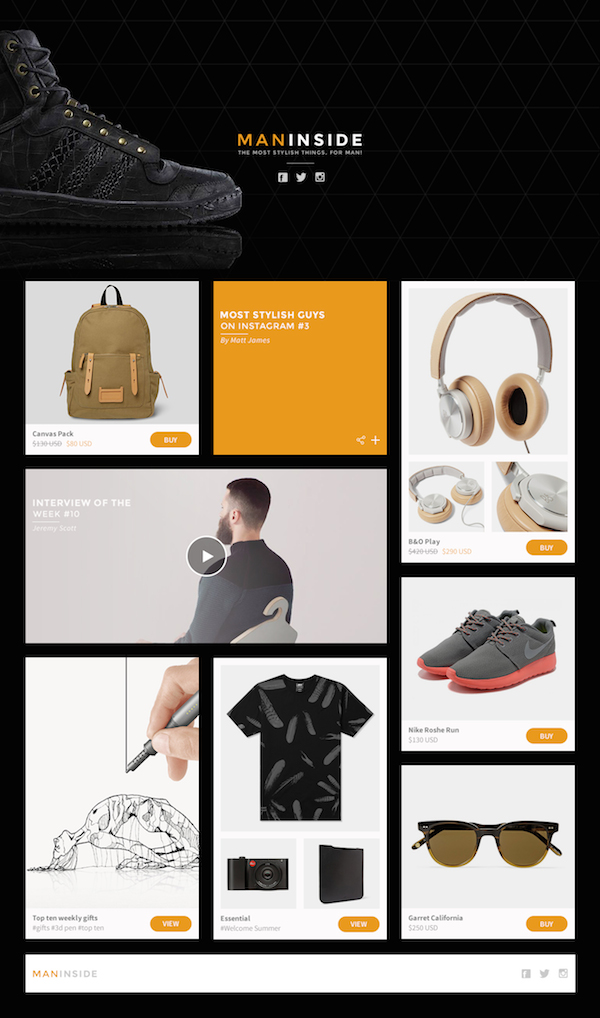 Free PSD Website Template