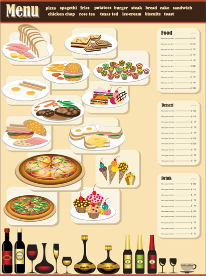 Free Restaurant Menu Design