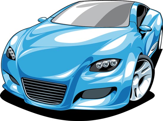 Free Vector Sports Car