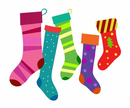 Free Vectors Christmas Stocking