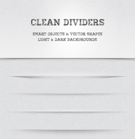 Free Web Dividers