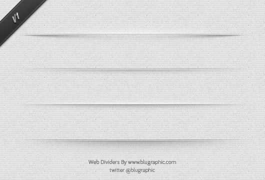 Free Web Page Divider Lines