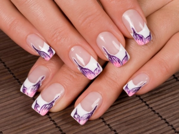 French Nail Art Designs