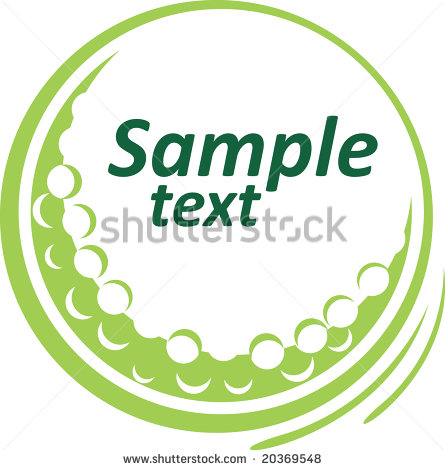 Golf Ball Vector Art